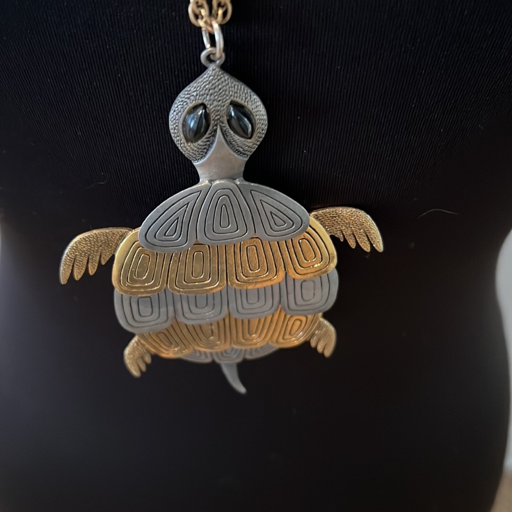 Turtle Necklace - image 1